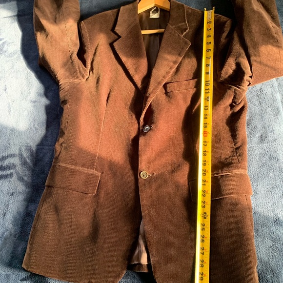 Corduroy Men’s EU 52/ US 42 Cotton Blazer Sport Coat - Picture 4 of 13